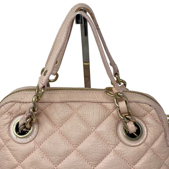 Kate Spade New York Gold Coast Georgiana Light Pink Quilted Crossbody Handbag - Picture 3 of 16